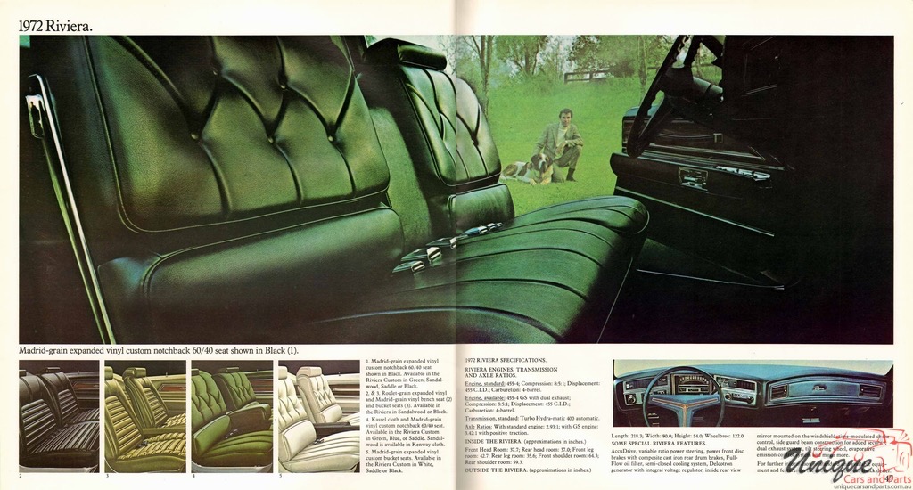 1972 Buick Prestige Brochure Page 5